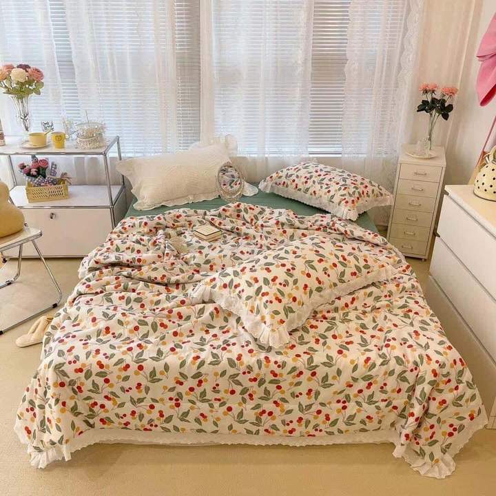 Bộ chăn ga gối Đũi Casana Bedding