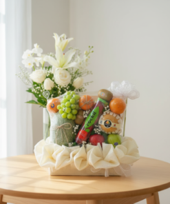 Giỏ Trái Cây Kính Viếng – Thành Tâm Tiễn Biệt