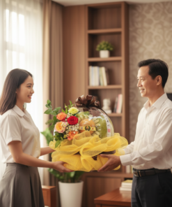 Alternative view of Giỏ Trái Cây Cảm Ơn – Trân Quý Tôn Trọng