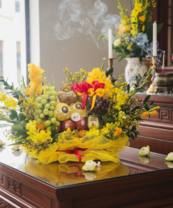 Alternative view of Giỏ Trái Cây Dâng Lễ – Thành Tâm Tôn Kính